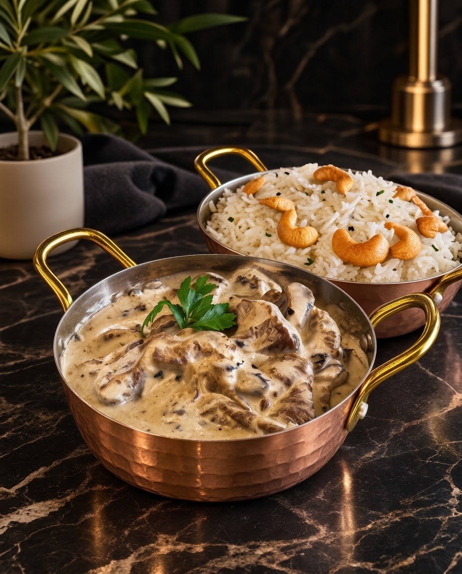 Beef Stroganoff